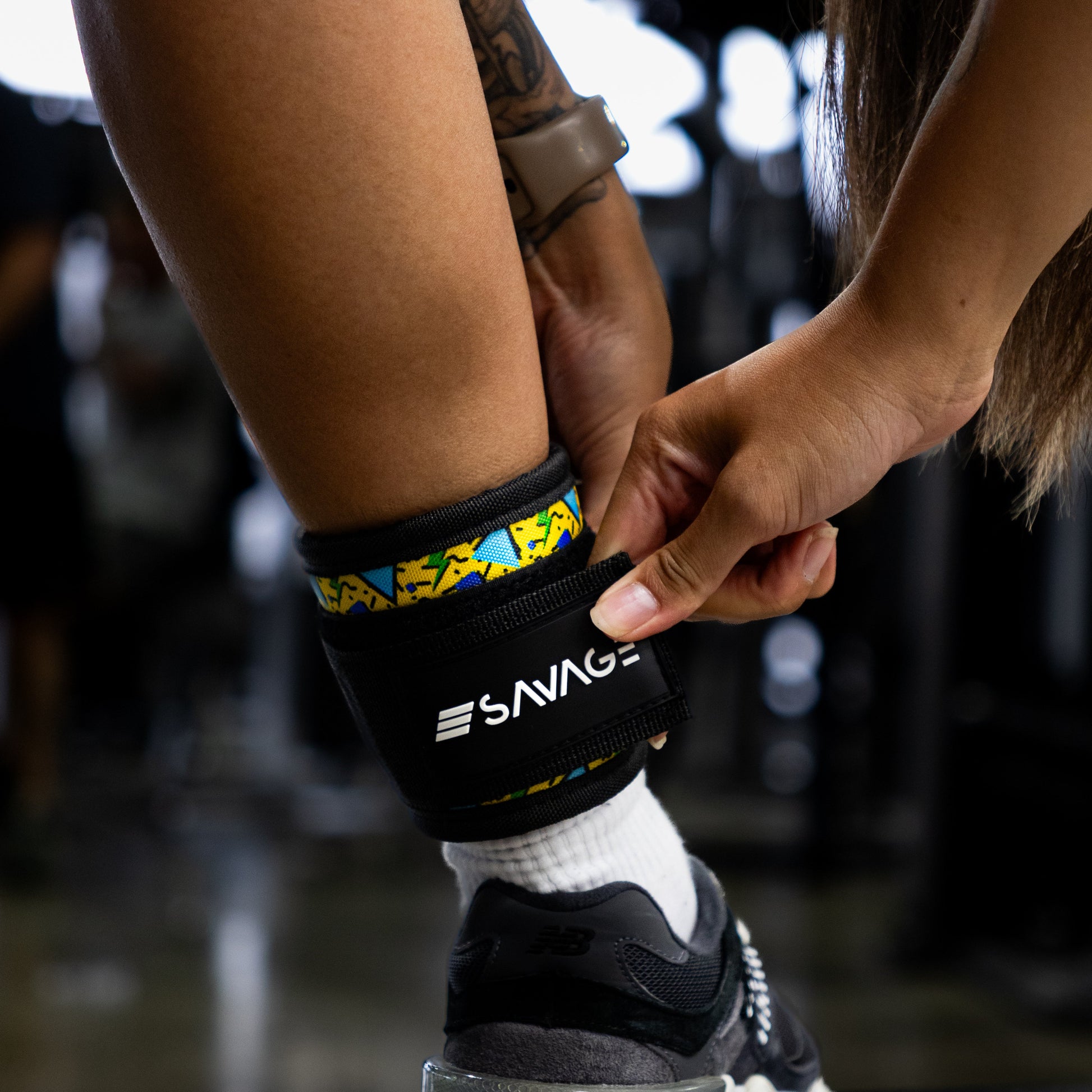 Ankle Straps - 90s Throwback Yellow