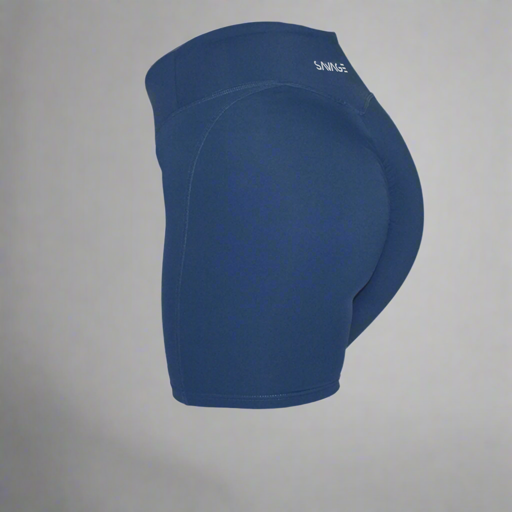 Scrunch Bike Shorts Navy