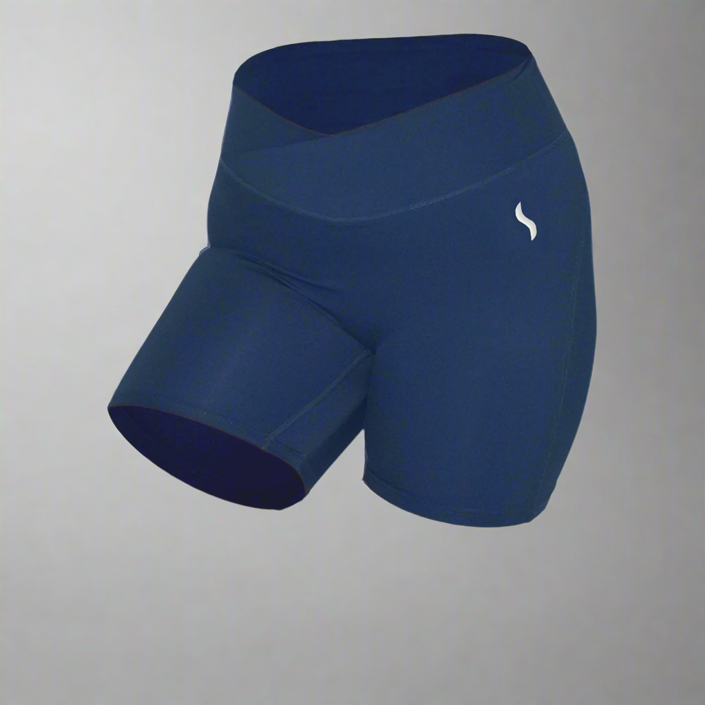 Scrunch Bike Shorts Navy