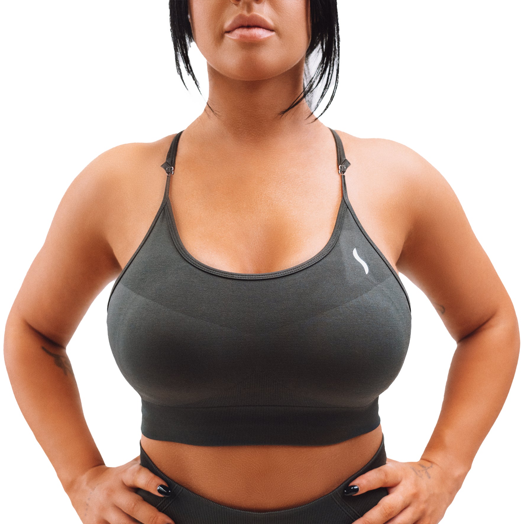Sculpt Iron Grey Crop