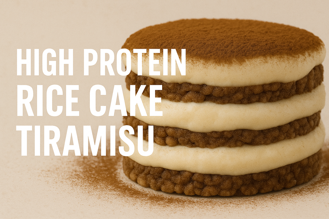 Easy High Protein Rice Cake Tiramisu (No Bake!)