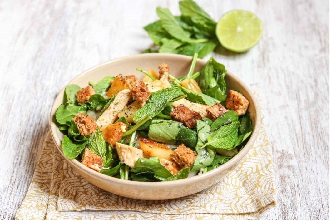 Grilled Chicken and Pineapple Salad