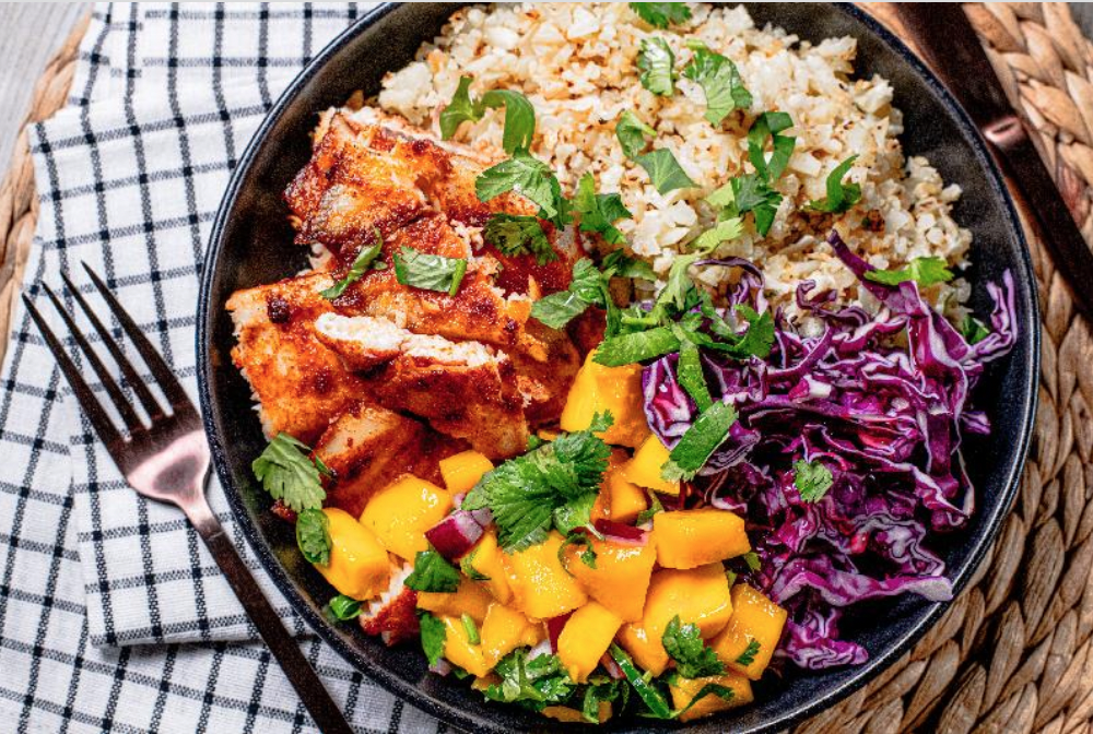 High Protein Tilapia Bowl
