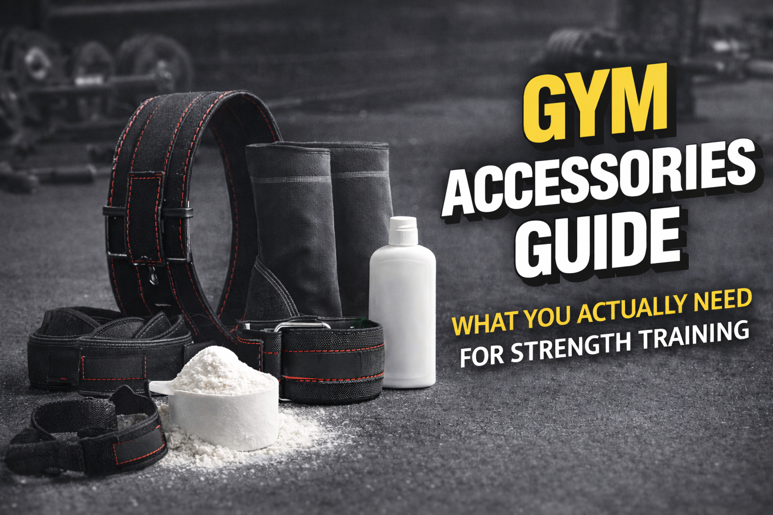 The Ultimate Gym Accessories Guide: What You Actually Need (and What’s ...