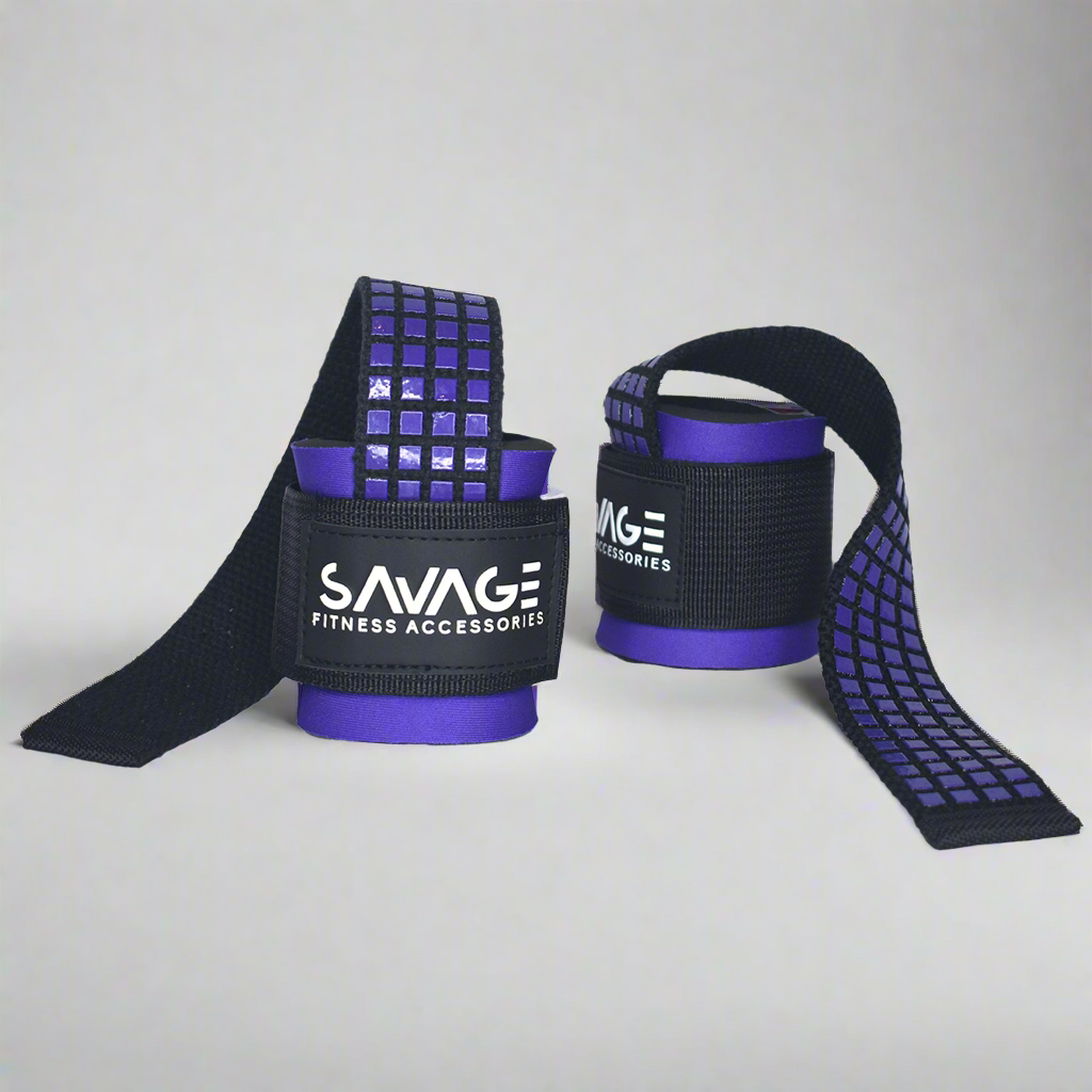 Lifting Straps Purple - Padded