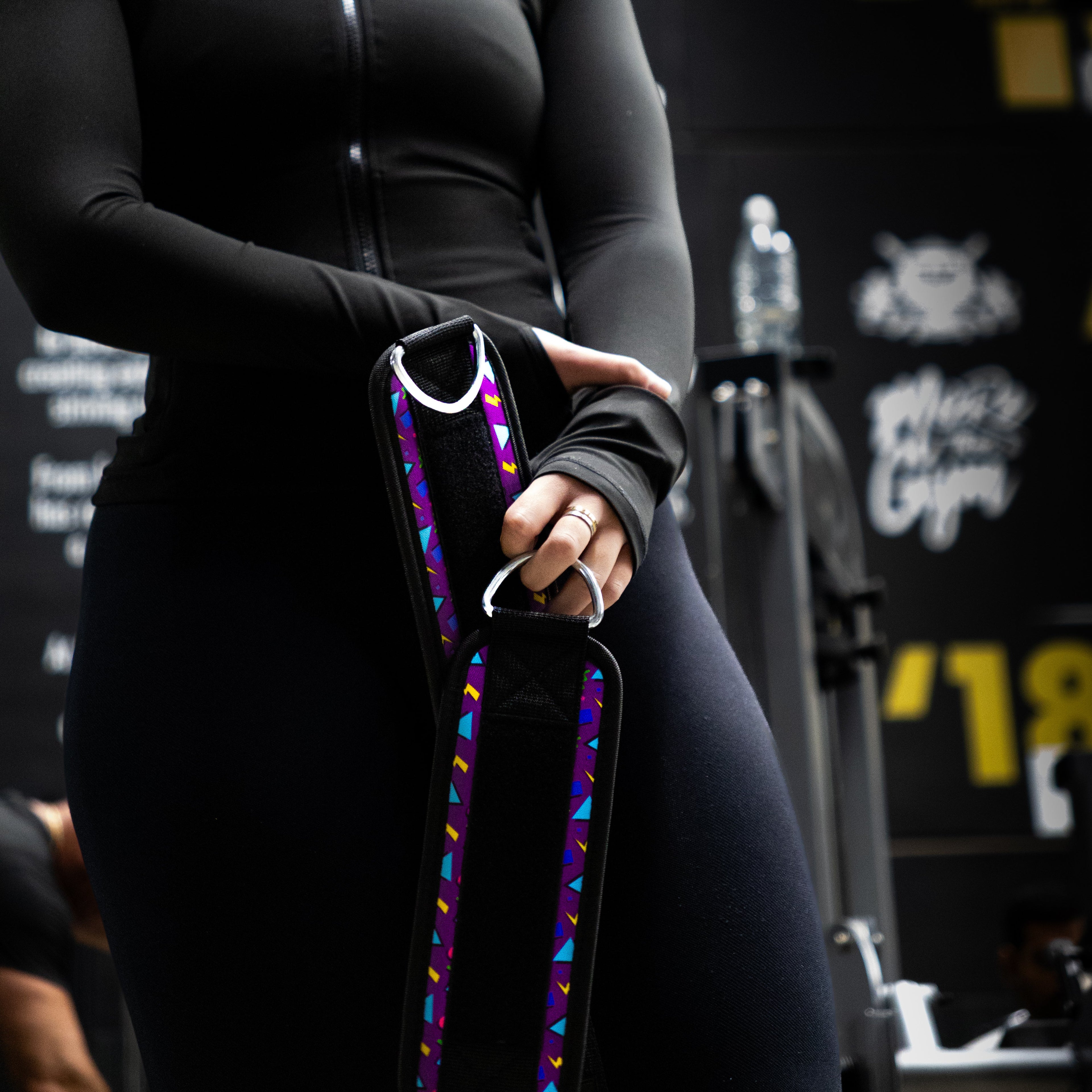 Ankle Straps - 90s Throwback Purple