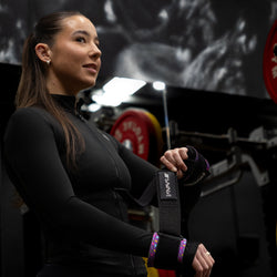 Lifting Straps - 90s Throwback Purple