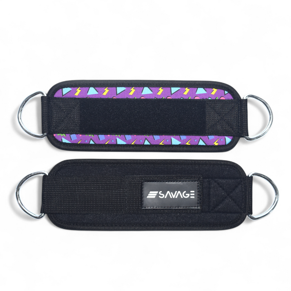 Ankle Straps - 90s Throwback Purple