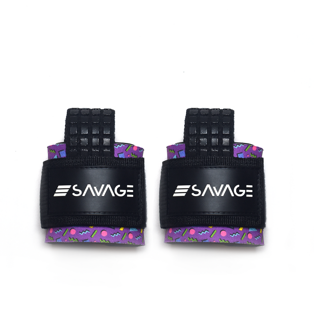 Lifting Straps - 90s Throwback Purple