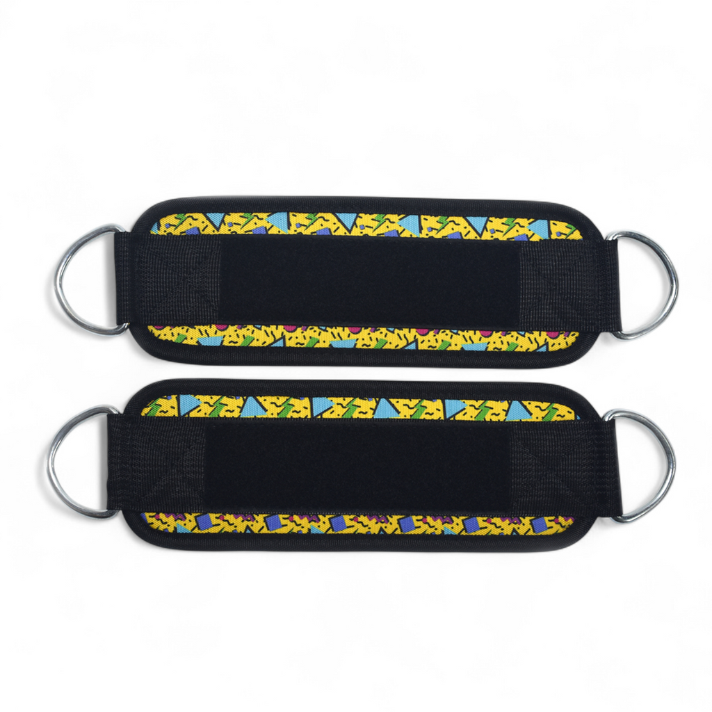 Ankle Straps - 90s Throwback Yellow