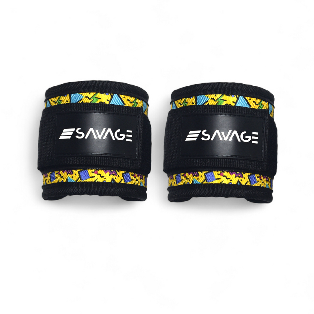 Ankle Straps - 90s Throwback Yellow