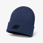 Cuff Beanie - Midnight Blue & Black