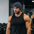 Cuff Beanie - Midnight Blue & Black