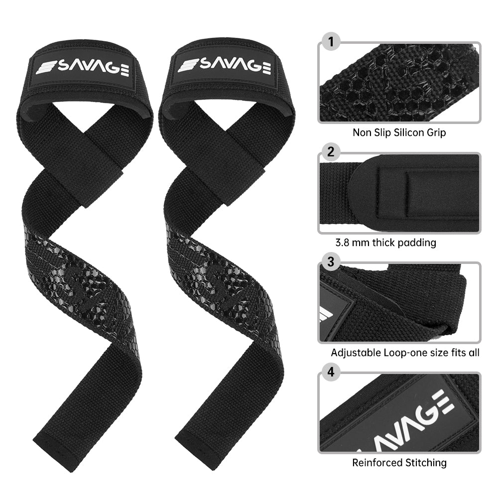 Lifting Straps - Black