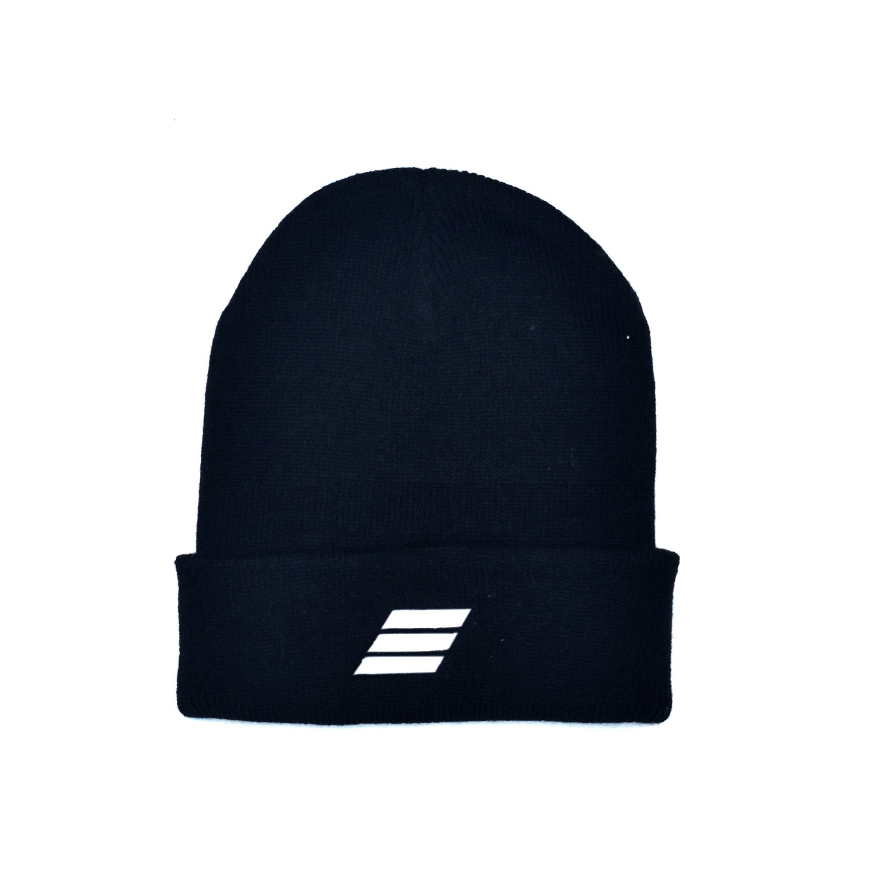 Cuff Beanie - Black & White