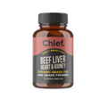 Organic Beef Liver, Heart & Kidney Immunity Boost (120 Capsules)