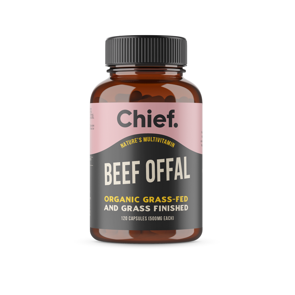 Organic Beef Offal Multivitamin (120 Capsules)