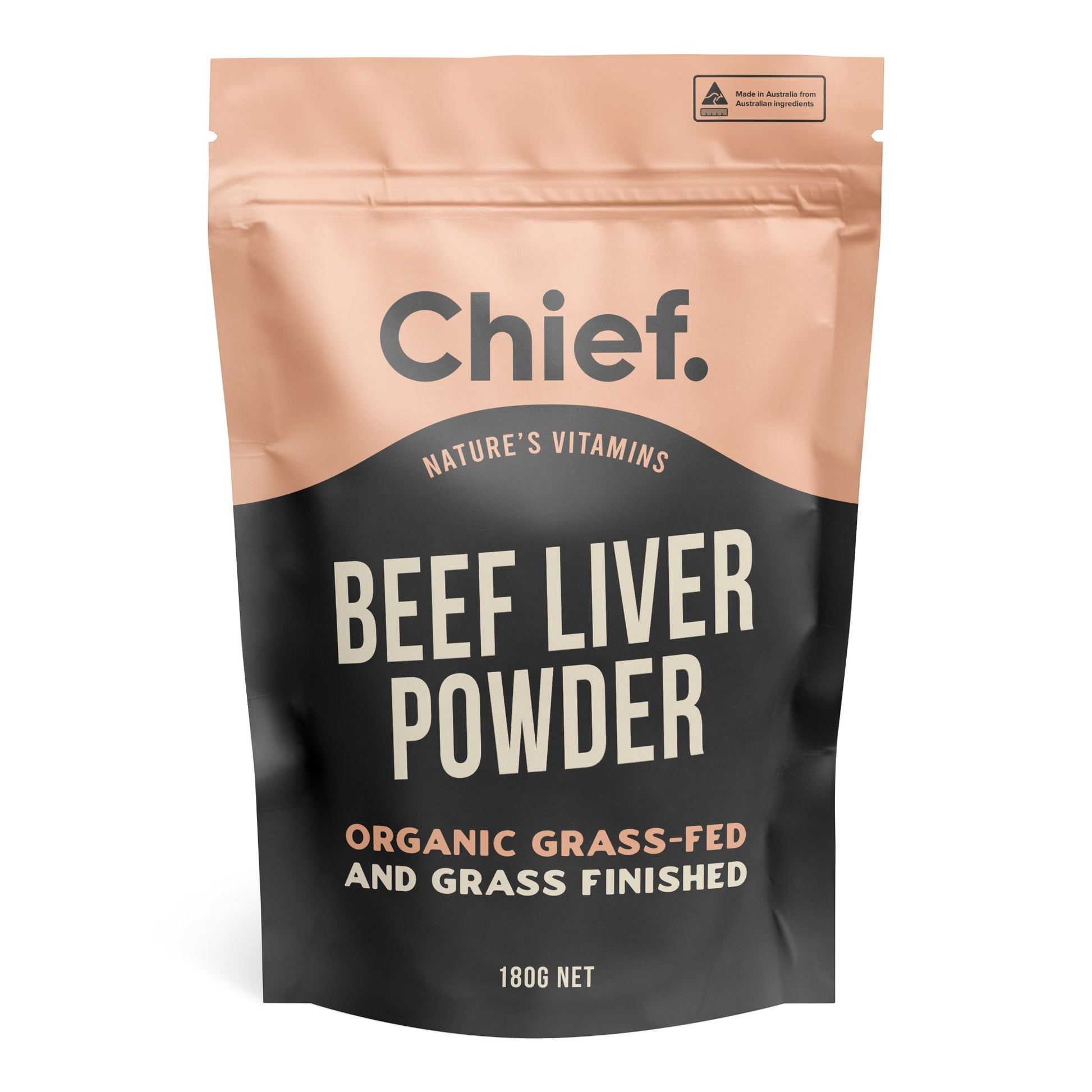 Organic Beef Liver Powder (180g, 90 serves)