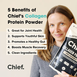 Grass-fed Collagen Protein Powder - Unflavoured (30 serves)