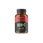 Organic Beef Spleen & Liver, IRON+C (120 Capsules)
