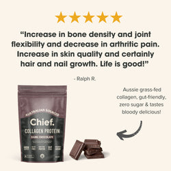 Grass-fed Collagen Protein Powder - Dark Chocolate