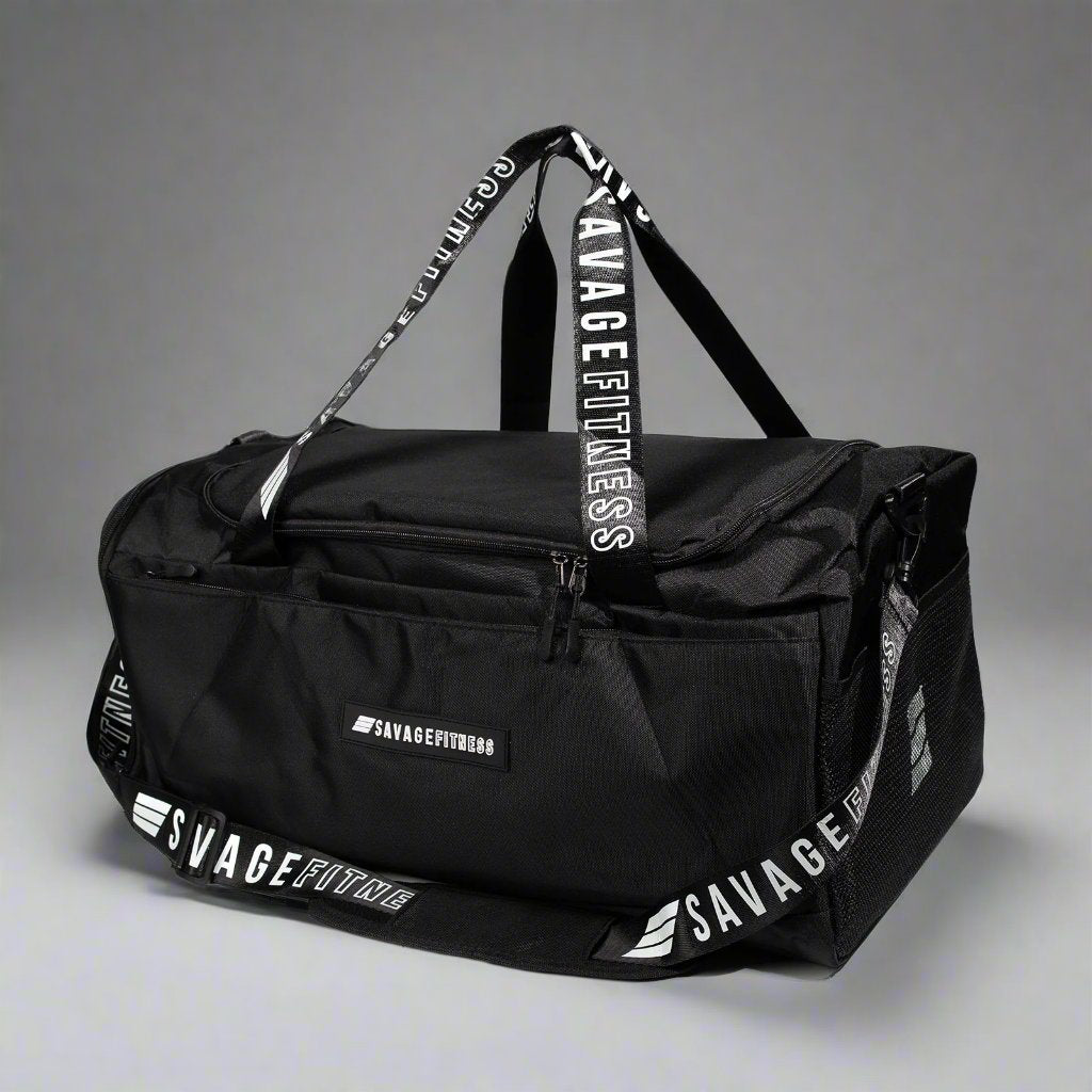 Duffle Gym Bag - Black