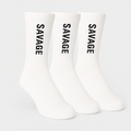 Socks - White 3pk