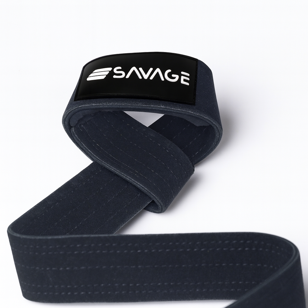 Apex Lifting Straps - All Black Leather