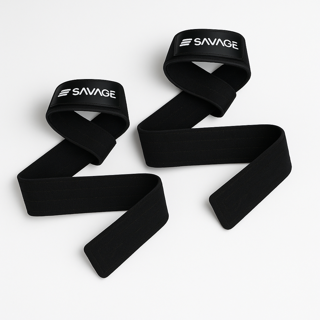 Apex Lifting Straps - All Black Leather