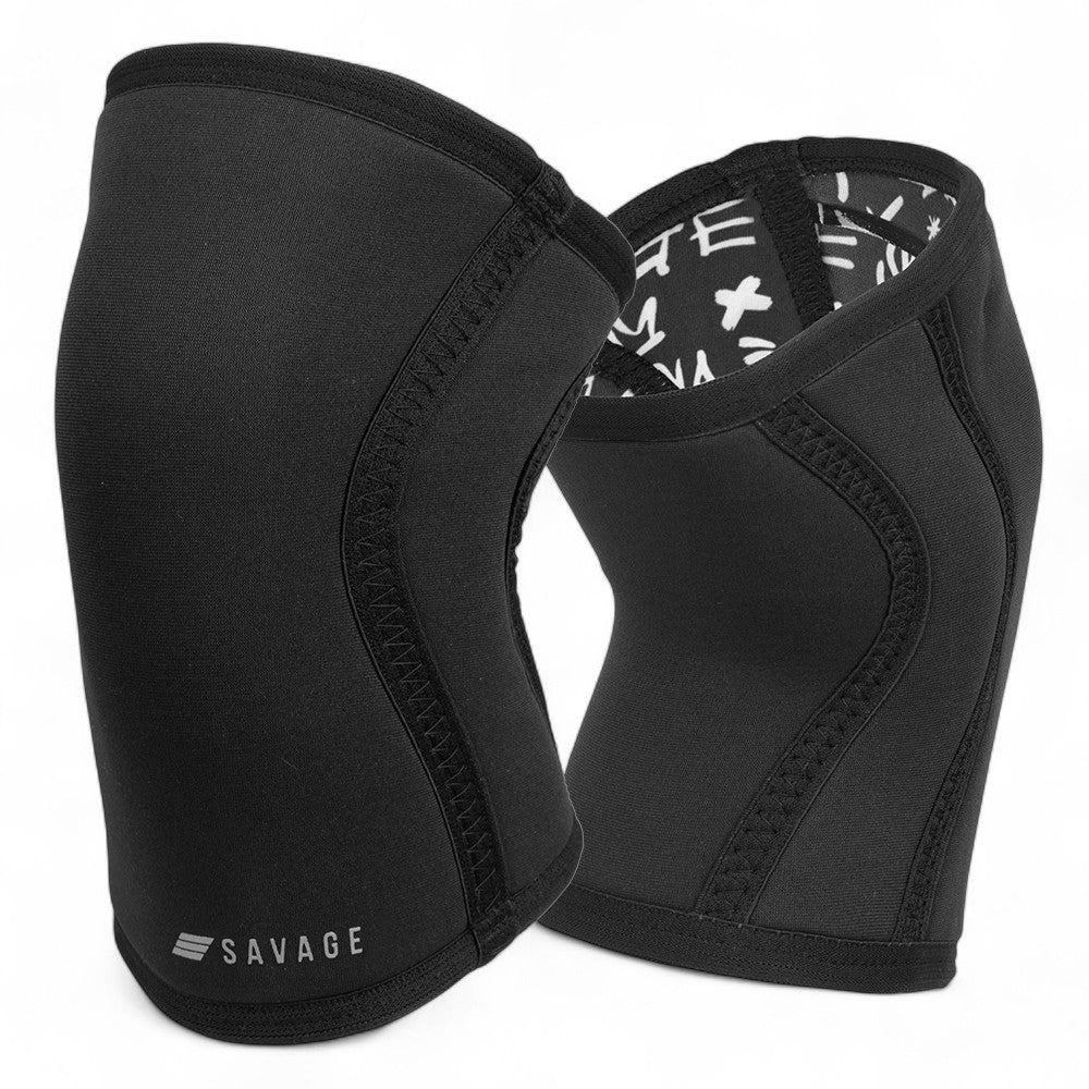 7mm Knee Sleeves - Reversable