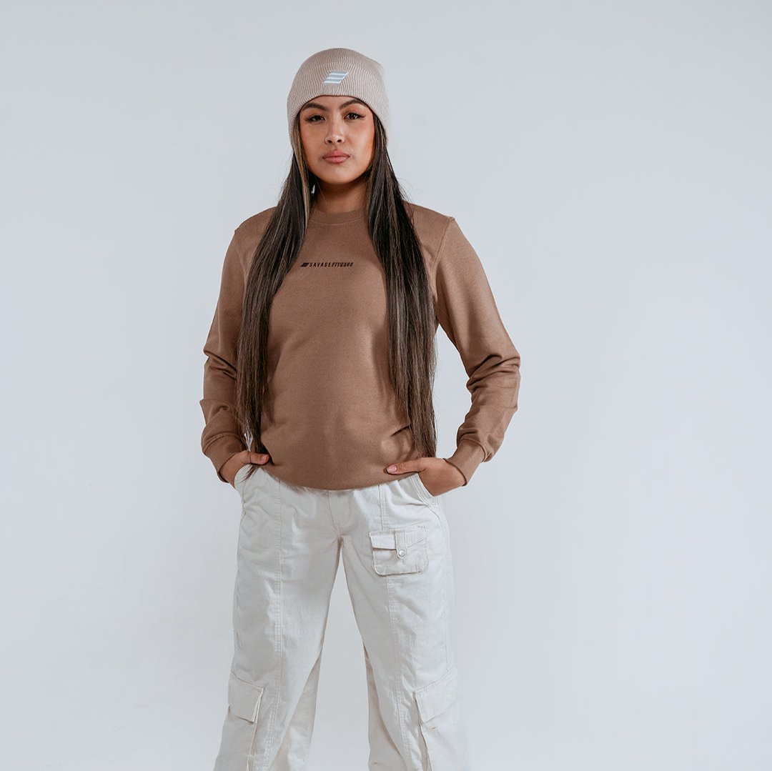 Savage Core Crewneck – Tuscan Brown