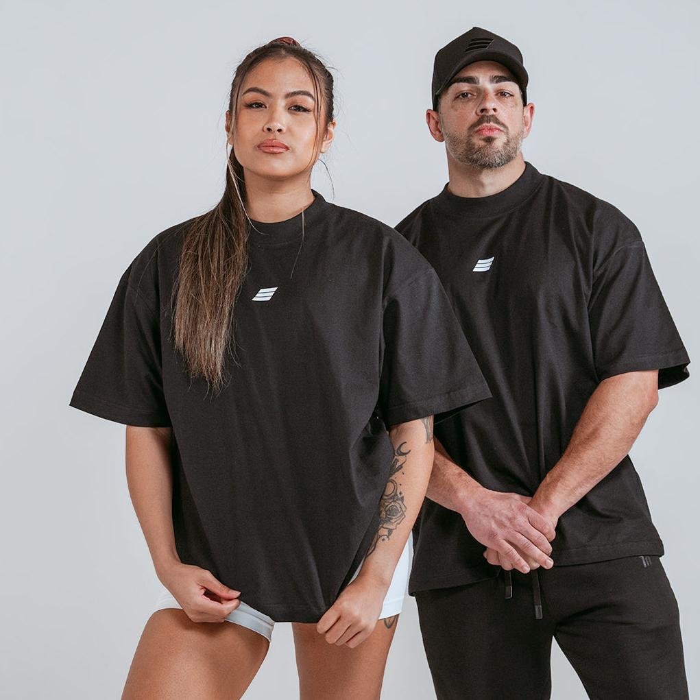 Unisex Oversized Tee - Black