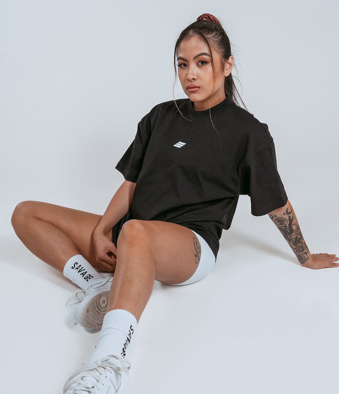 Unisex Oversized Tee - Black