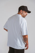 Savage Icon Oversized Tee – White