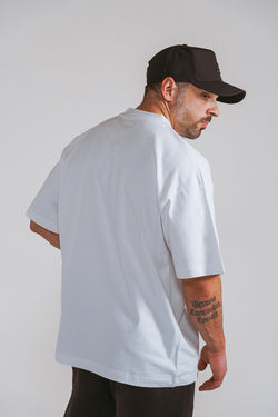 Unisex Oversized Tee - White