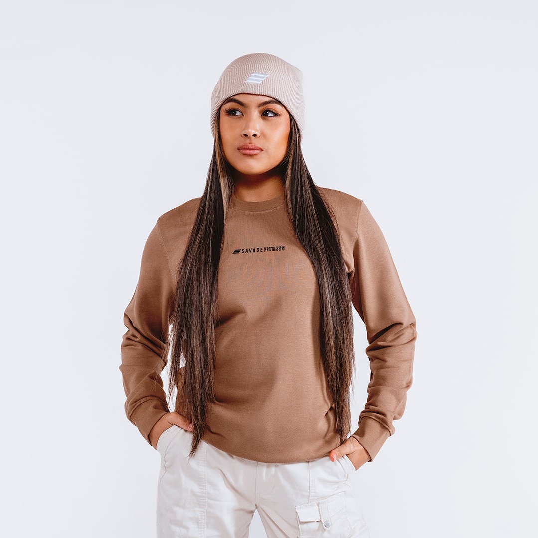Savage Core Crewneck – Tuscan Brown