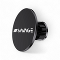 Black phone holder with 'SAVAGE' logo on a white background