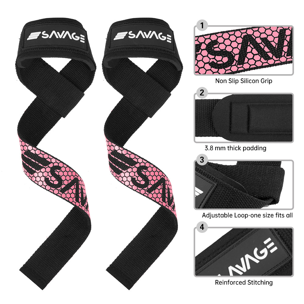 Lifting Straps - Pink