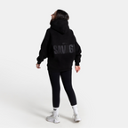 Savage Core Oversized Hoodie - Black