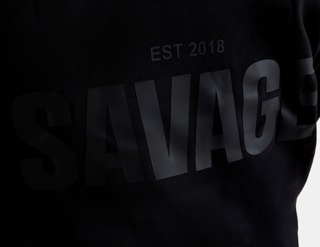 Savage Core Oversized Hoodie - Black - Pre Order