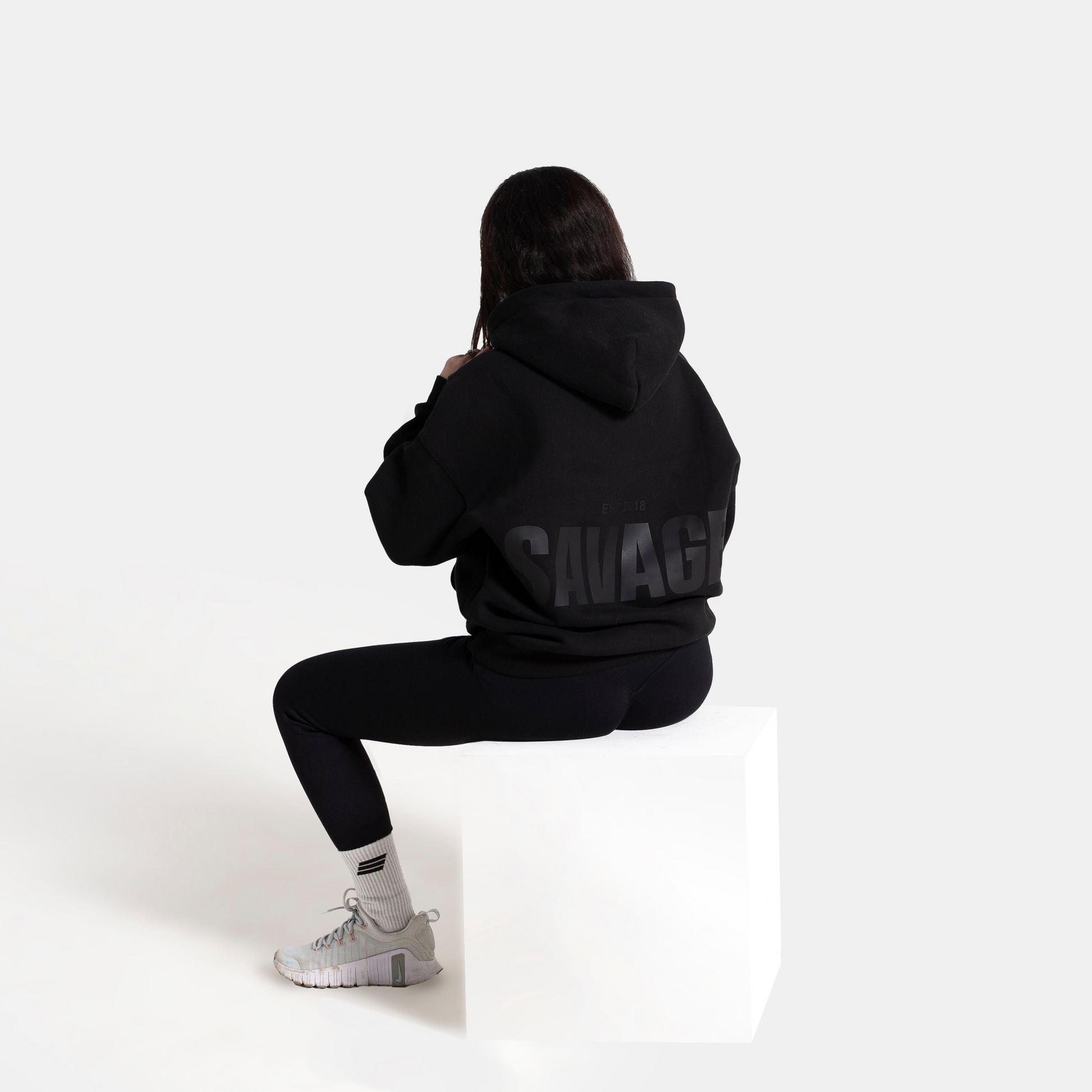 Savage Core Oversized Hoodie - Black - Pre Order