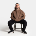 Savage Core Oversized Hoodie - Brown