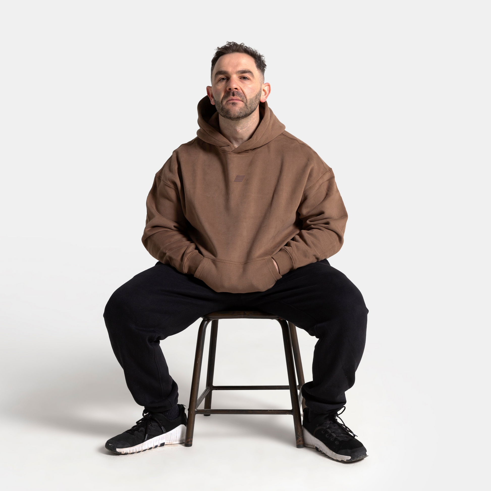 Savage Core Oversized Hoodie - Brown - Pre Order