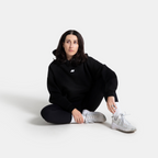 Savage Core Oversized Hoodie - White