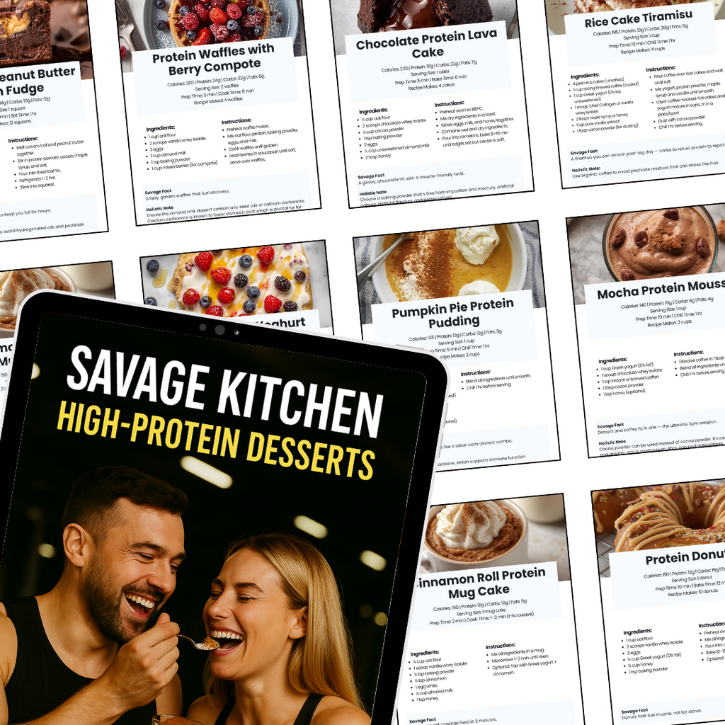 Savage Kitchen - 25 High Protein Desserts