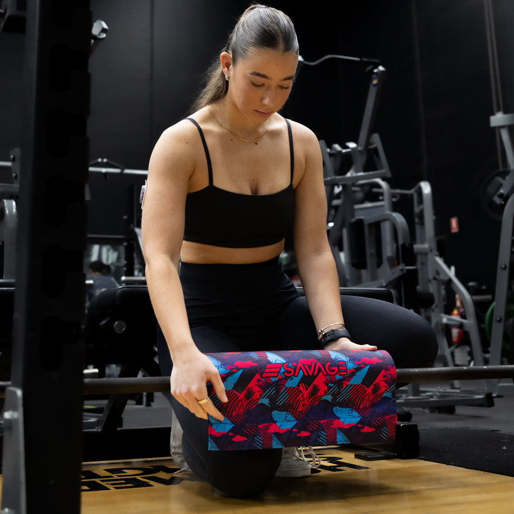 Barbell Pad - Tropical Camo
