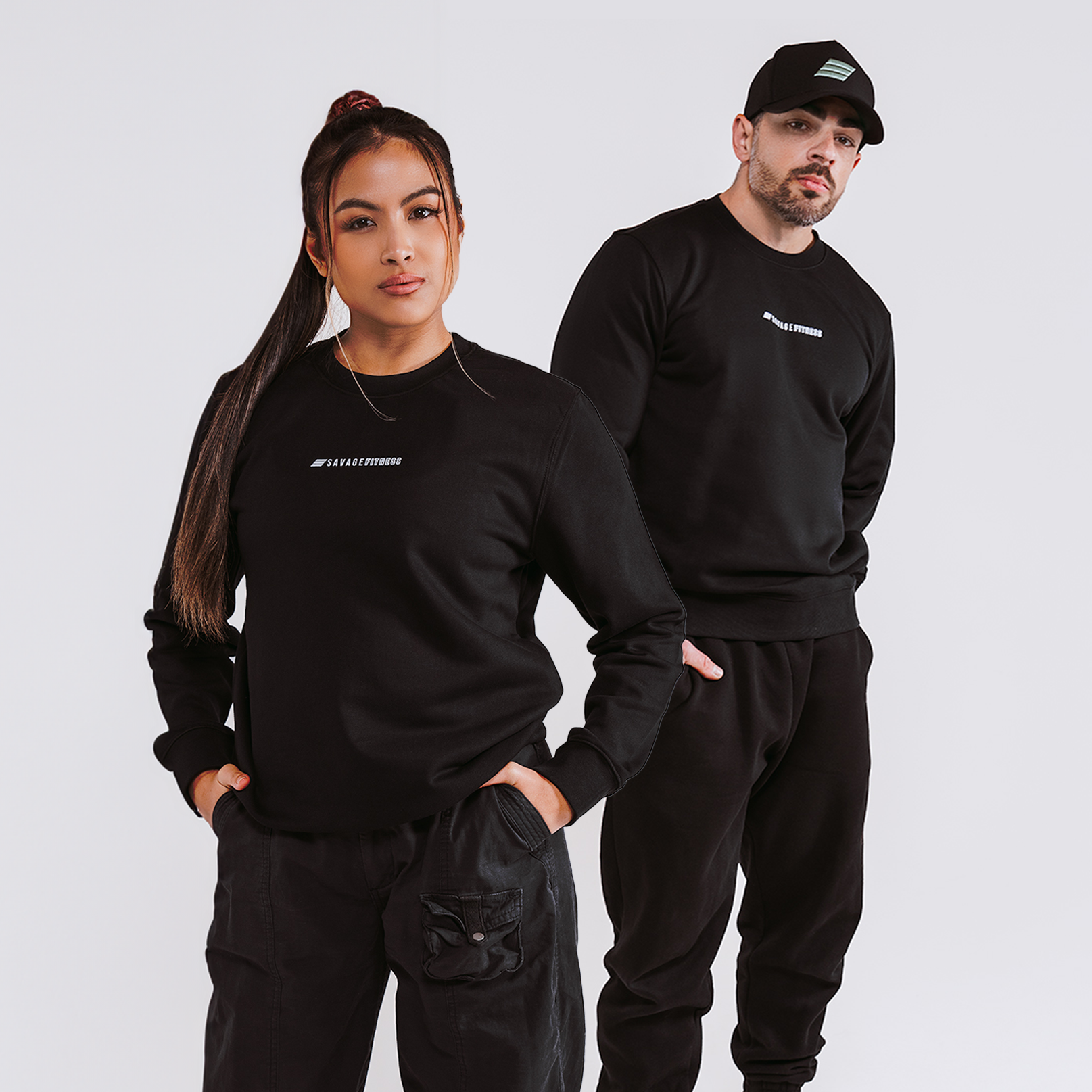 Savage Core Crewneck – Black