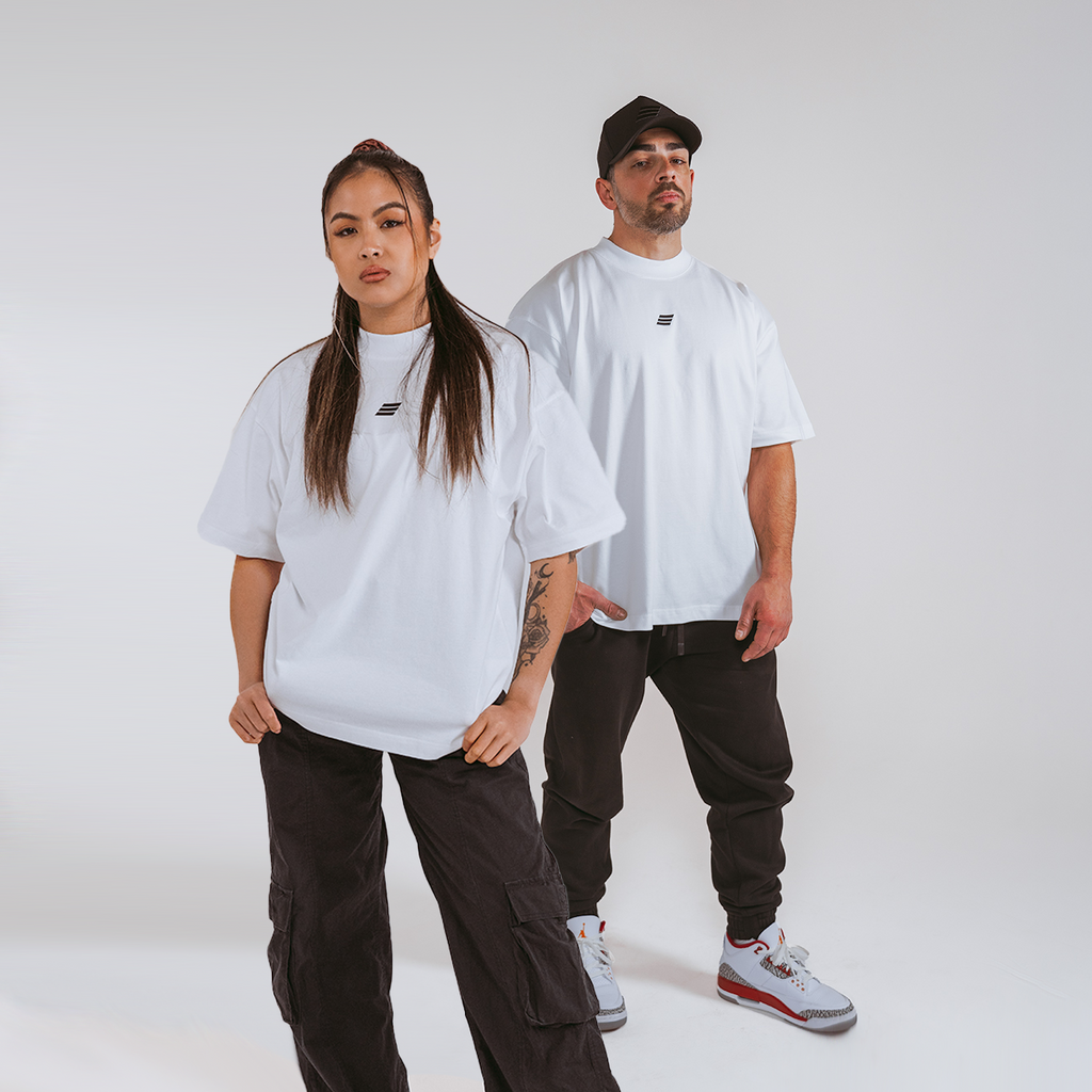 Unisex Oversized Tee - White