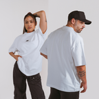 Savage Icon Oversized Tee – White