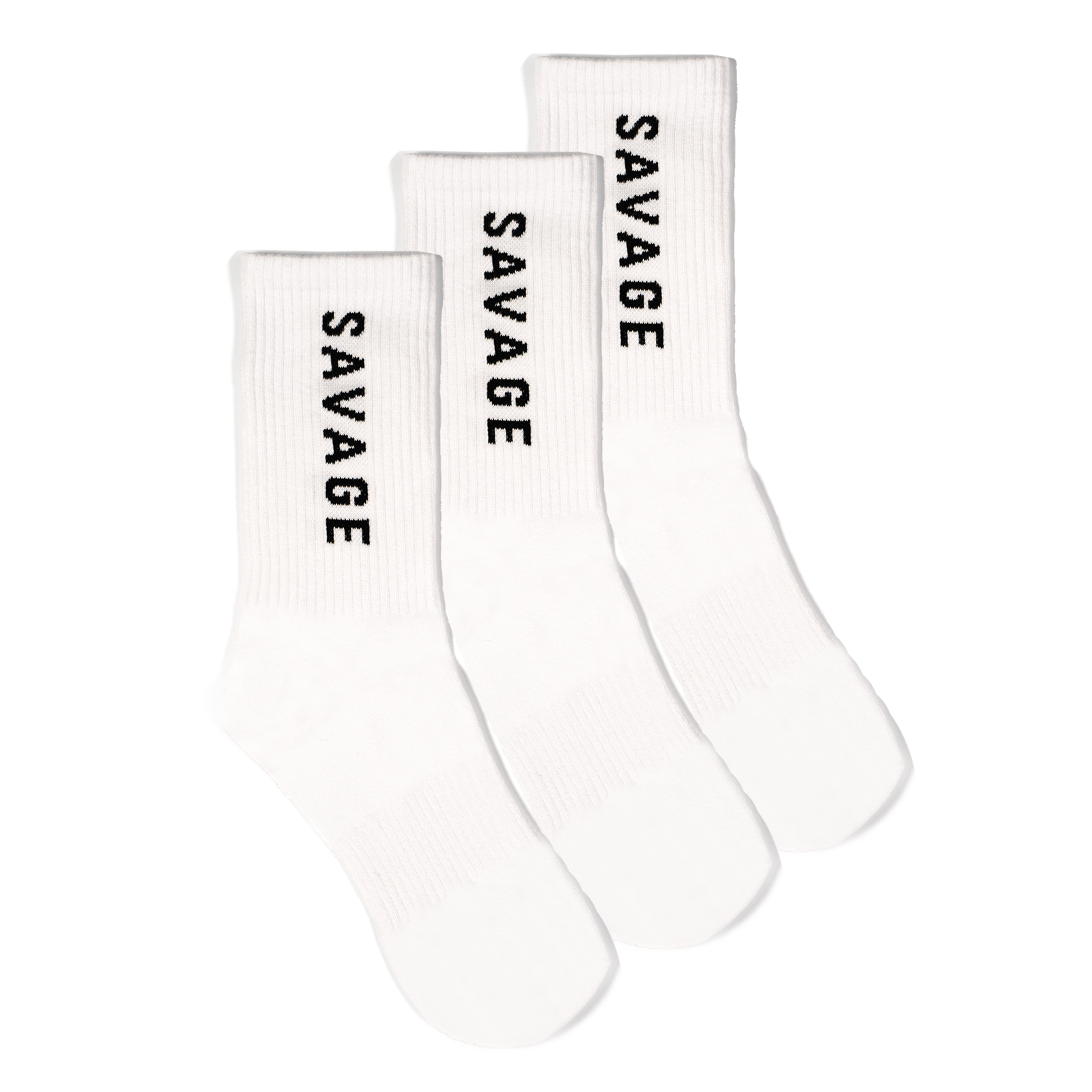 Socks - White 3pk